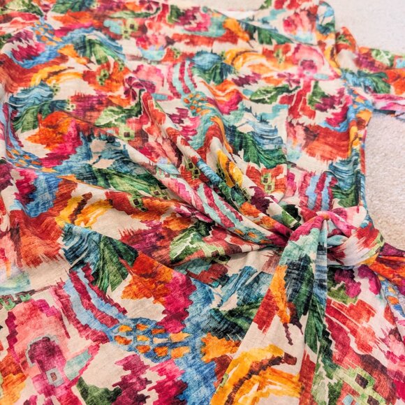 Sezane Floral Midi Dress - Multicolor - Picture 9 of 9